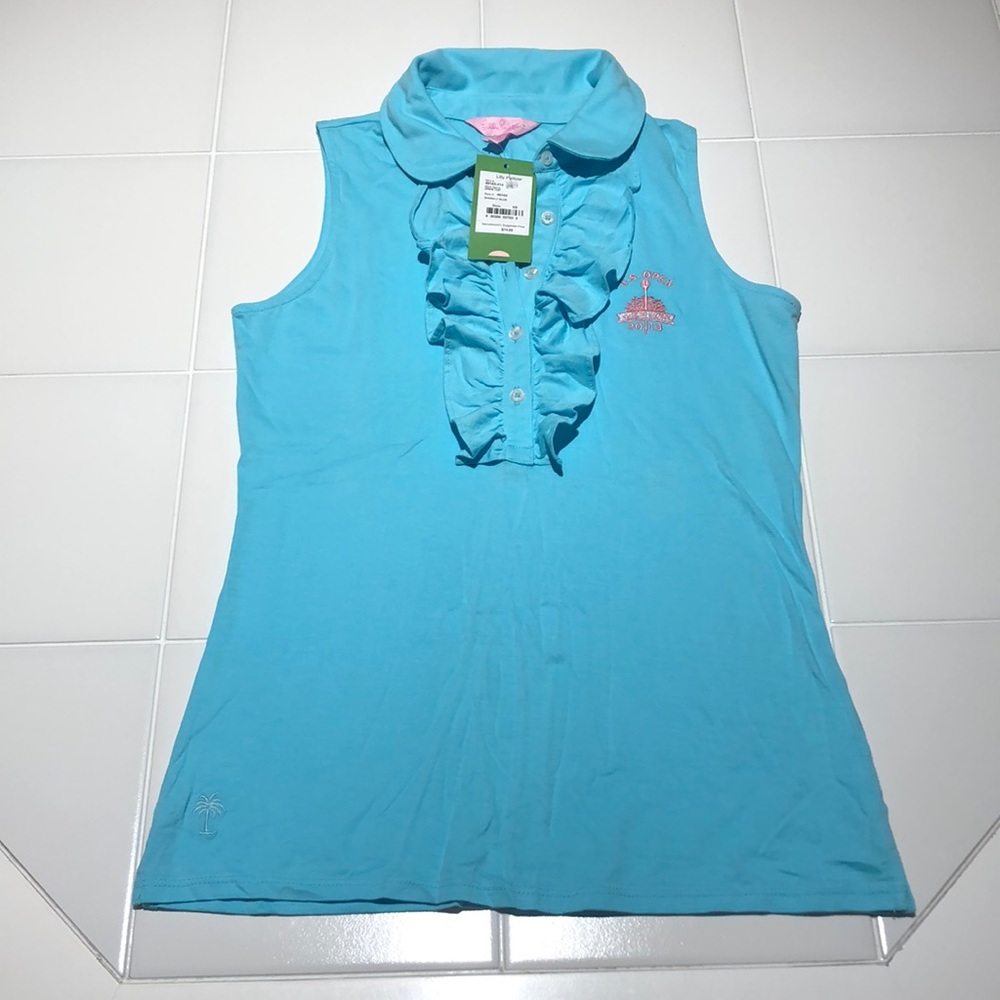 Lilly Pulitzer US Open Merion ‘13 Sleeveless Polo